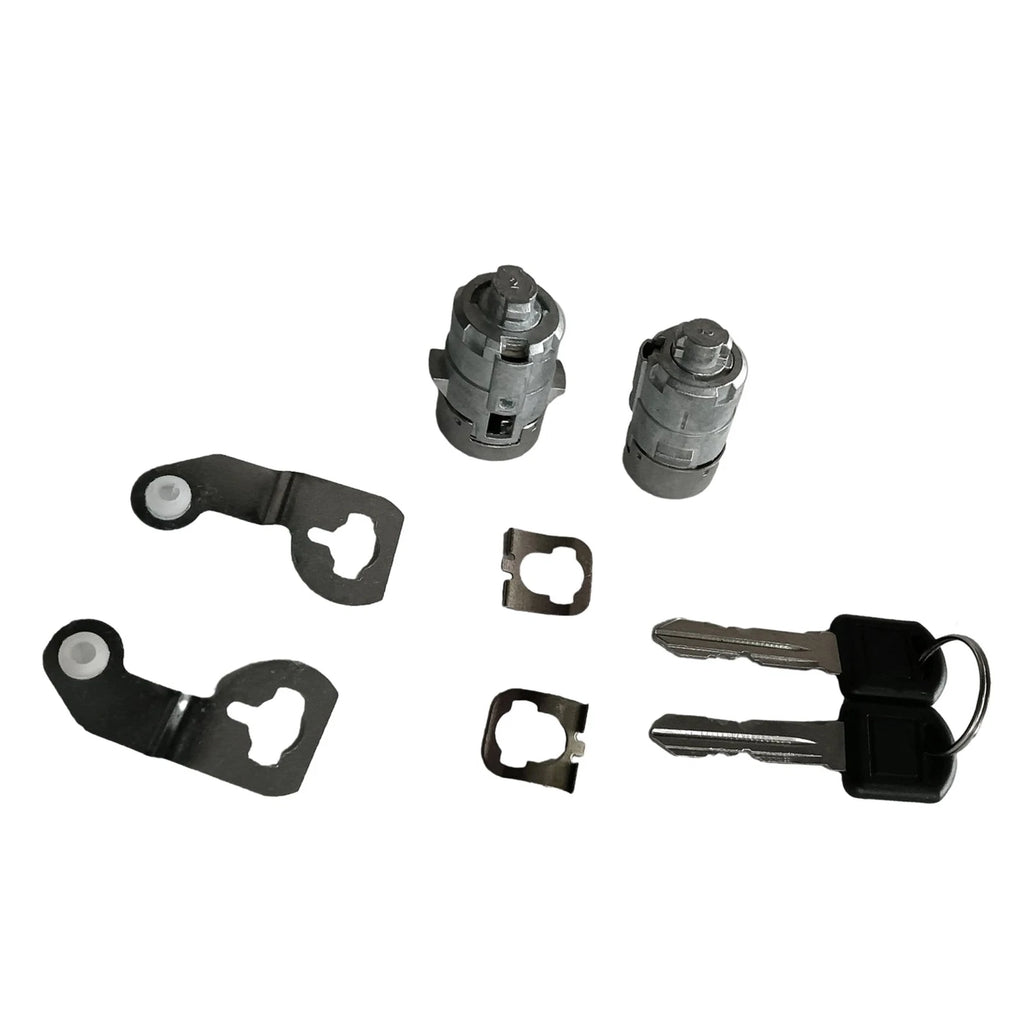 Door Lock Cylinder Set with Keys for Chevy Silverado (2001–2006)