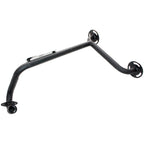 Twin Exhaust Pipe + Gold Alloy Mufflers for 110cc Dinosaur Style Quad ATV (N/A)