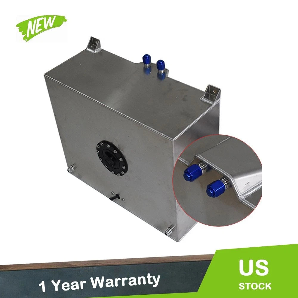 20 Gallon Aluminum Race Drift Fuel Cell with Level Sender for Universal