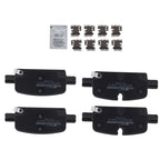 Set of 4 Rear Ceramic Brake Pads for GMC Canyon/Hummer EV/Sierra 1500 (2023)