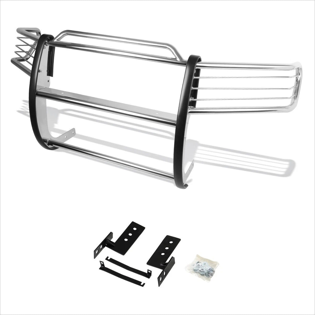 Stainless Steel Front Bumper Brush Grille Guard Chrome for Sequoia (2001–2007)