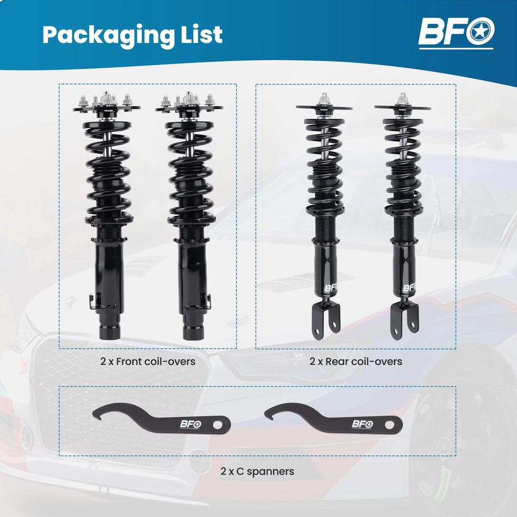 Adjustable Coilovers for Acura TL (2009–2014) - Shocks Springs Kit