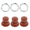3Pcs Carburetor Primer Bulb for Tecumseh (36045, 36045A, 640259)