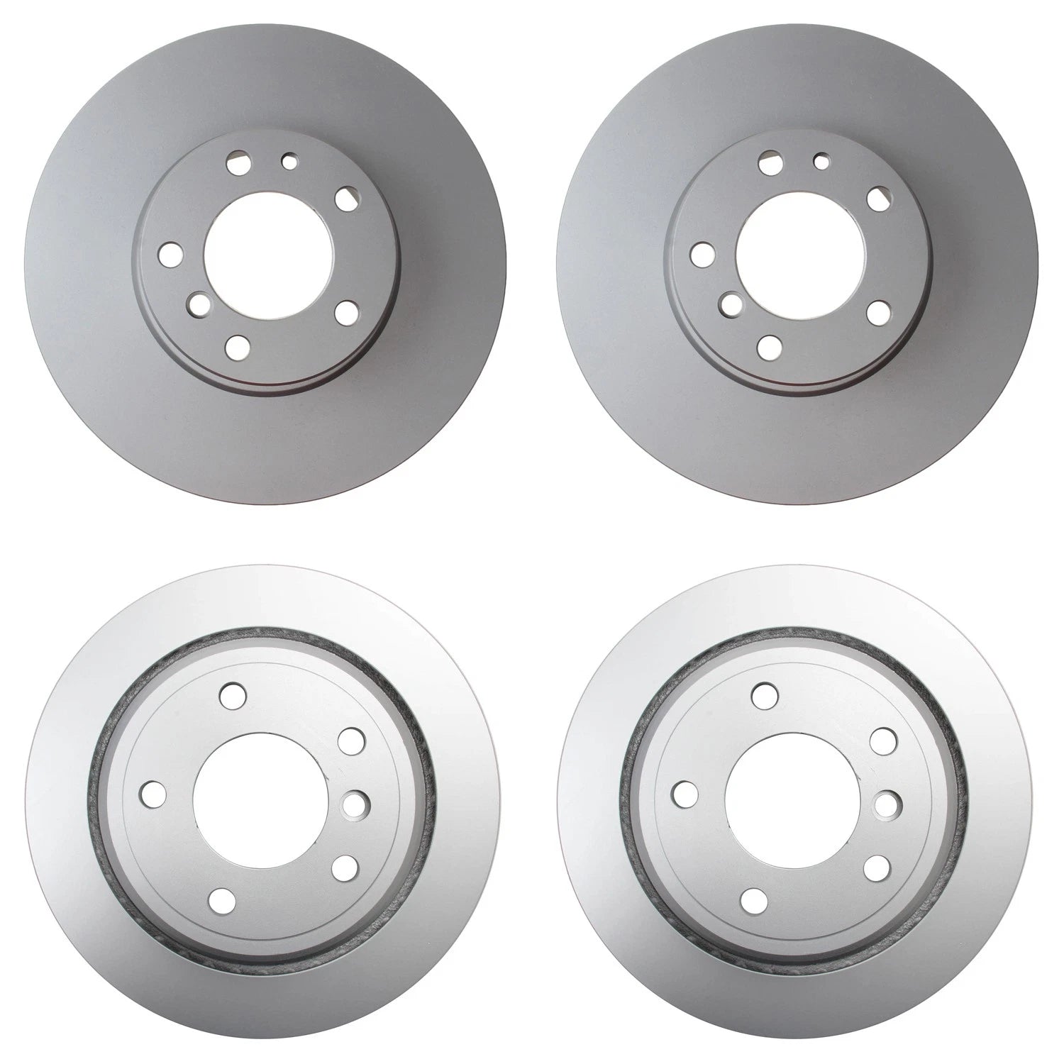 Hella Brake Rotors Kit 324mm Front 298mm Rear for BMW E34 540i (1997–2000)