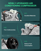 A/C Compressor with Clutch CO 11192C for Mazda 3 Sport (2010–2013)