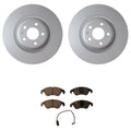 Hella Pagid Front 345mm Rotors Disc Brake Pad Kit for Audi S5 (2008–2017)