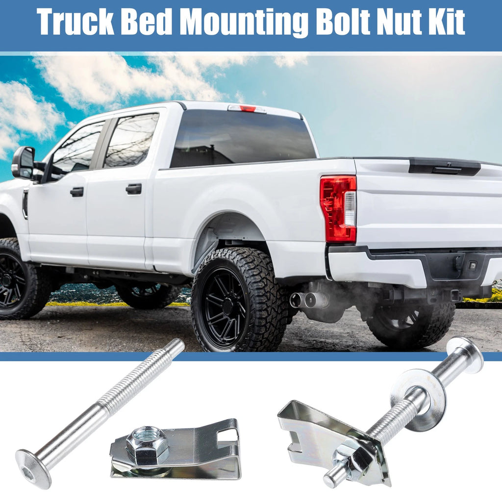 Truck Bed Mounting Hardware Kit with Nut for Ford F-250 Super Duty (1999–2016)