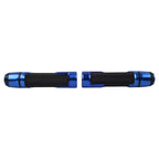 22MM 7/8" Blue Motor Handlebar Grips for Harley & Honda
