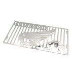 Stainless Radiator Grille Guard Cover for Honda Valkyrie GL1500 (1997–2003) Chrome