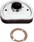 K&N High-Flow Air Filter for Harley Davidson Twin Cam (HD-1499)