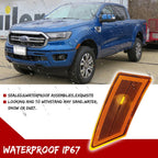Amber Lens Housing Kit for Ford Ranger (2019–2021) Front Fender Side Marker