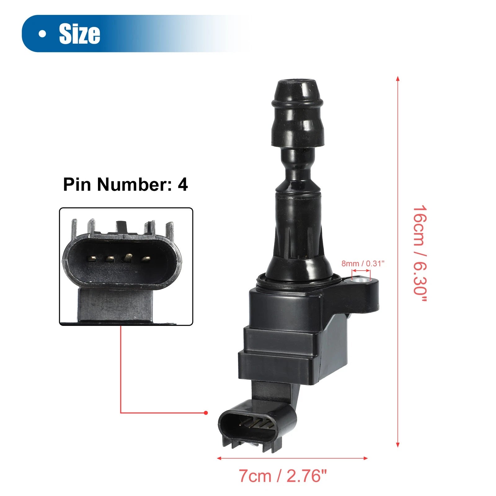 Ignition Coil for Buick Regal L4 2.4L (2011–2017) 12578224