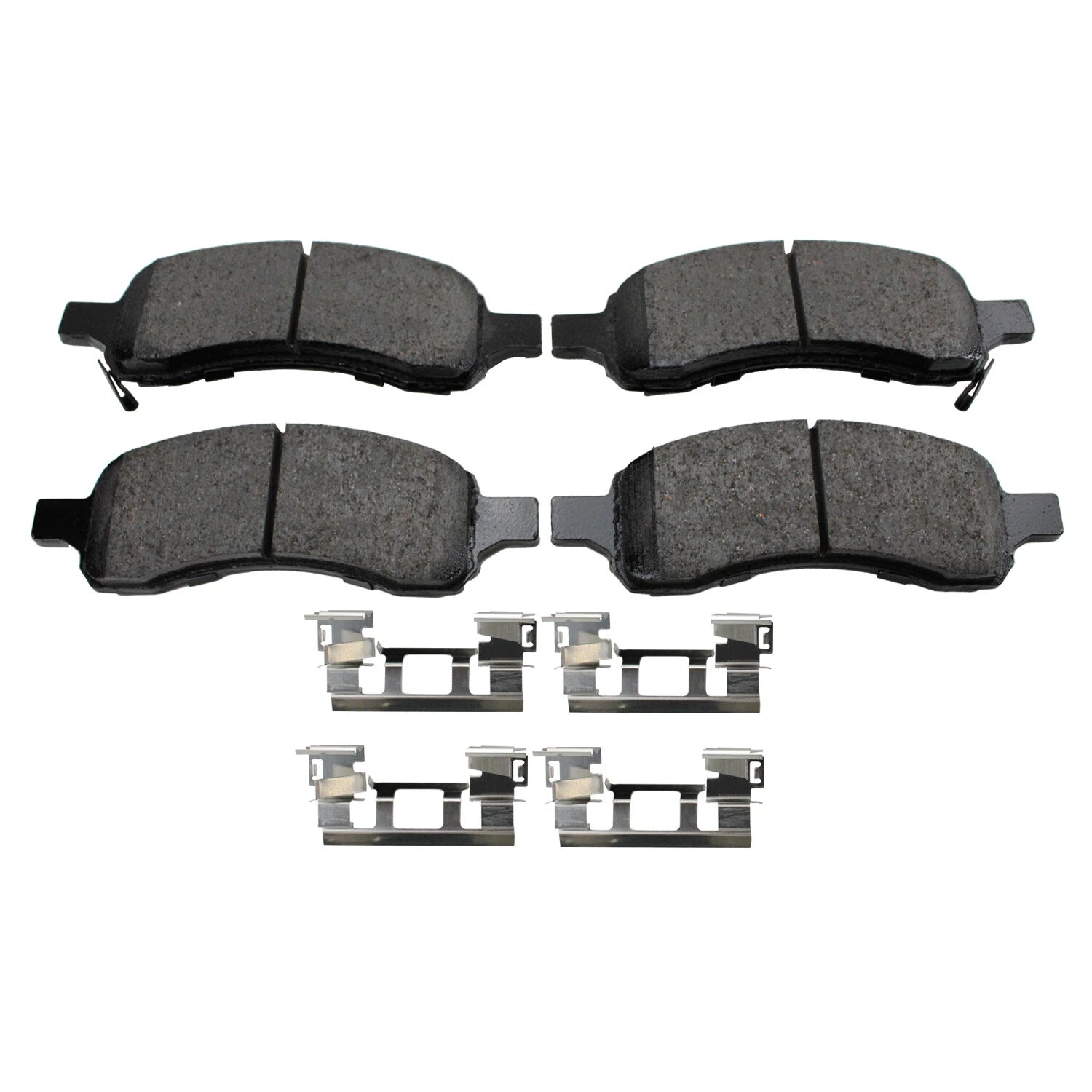 Set of 4 ProAct Disc Brake Pads for Buick Enclave GMC Acadia Saturn Outlook (2008–2017)