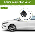 Engine Cooling Fan Motor No. 1636328270 for Toyota Highlander (2004–2007)