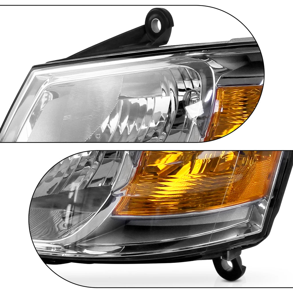 Pair Headlights for Dodge Grand Caravan (2008-2010)
