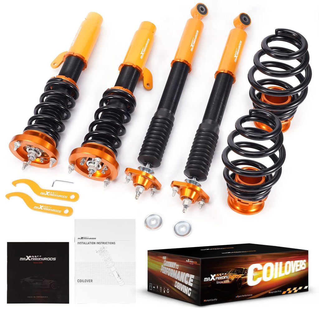 Adjustable Coilovers Shocks Kit for BMW E46 3 Series 328 320 (1998–2005)