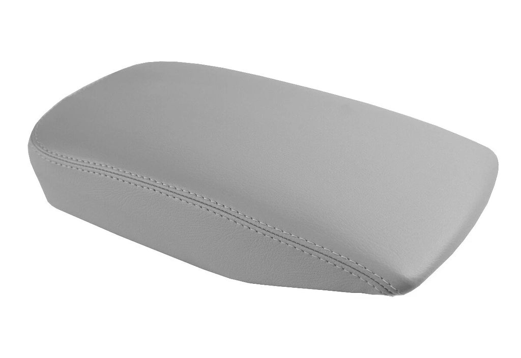 Leather Console Lid Pull Over Cover for Cadillac CTS (2003–2007) Gray