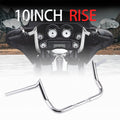 10" Ape Hangers Handlebar for Harley Touring Street & Electra Glide (1986–2023)
