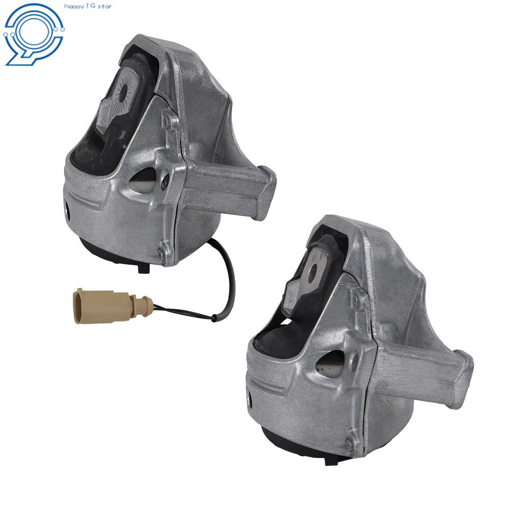 Set of 2 Engine Motor Bracket Mounts for Audi A4 A5 (2009-2014)