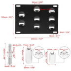 Tow Hook License Plate Mount Bracket Holder for BMW 3 Series 5 Series