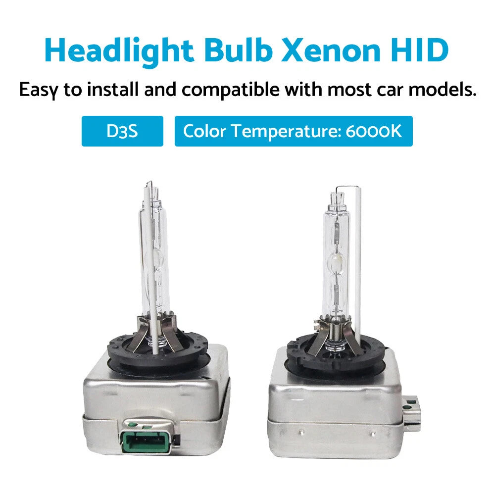 D3S Xenon HID Headlight Bulb for Audi A3 A4 A5 Q5, Ford Escape, VW Golf (2010–2020)