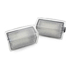 2X Car Step Courtesy Door Lights for Mercedes Benz B C E ML Class (2012–up)