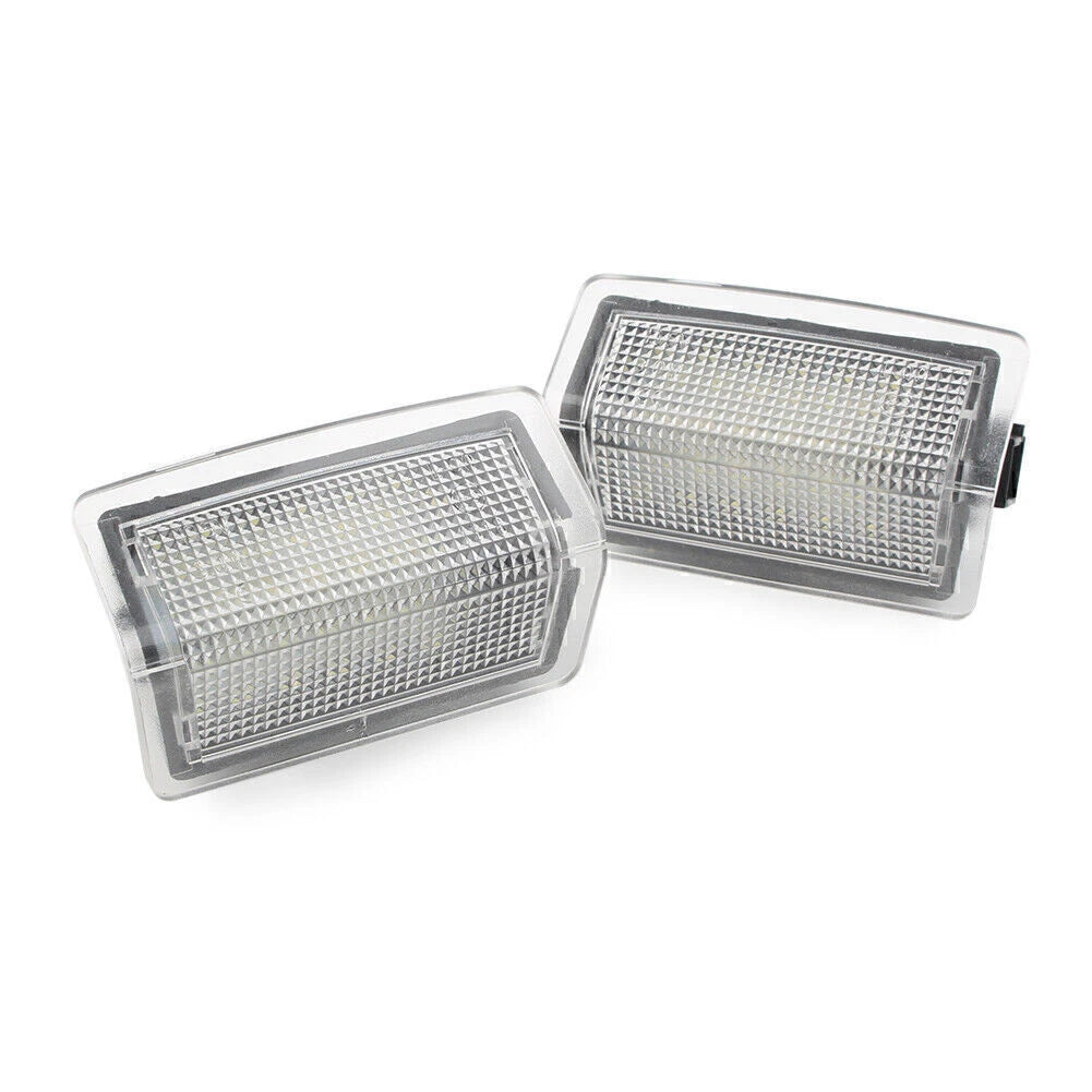 2X Car Step Courtesy Door Lights for Mercedes Benz B C E ML Class (2012–up)