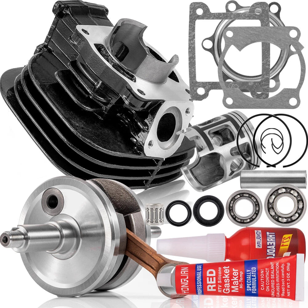 66mm Top End Piston Cylinder Crank Motor Gaskets Seal Kit for Yamaha Blaster (200)