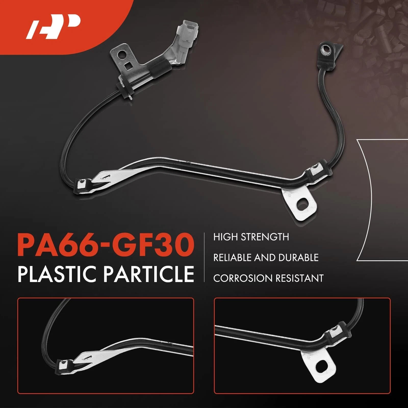 2X Rear ABS Wheel Speed Sensor for Subaru Legacy Outback (2007-2009)