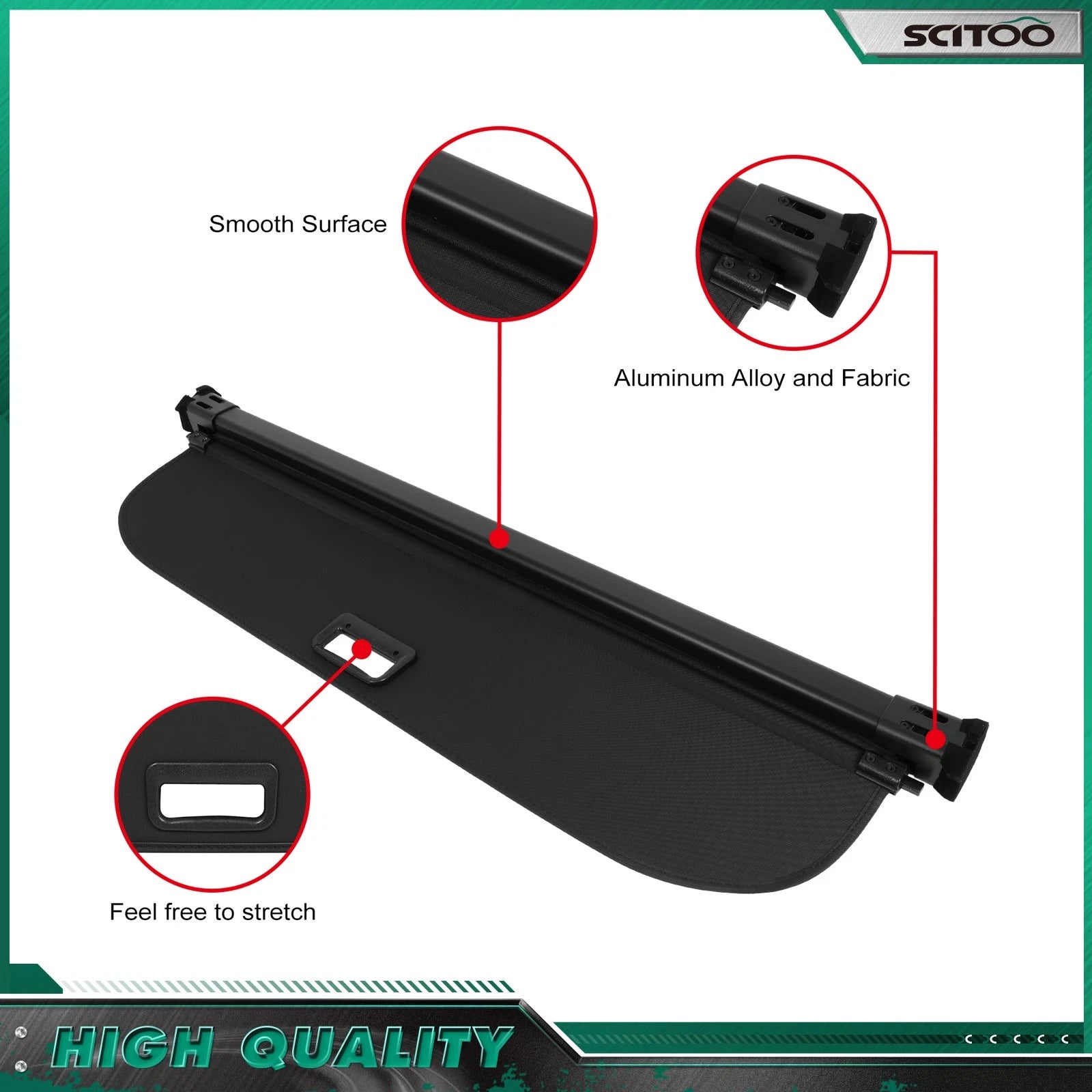 Retractable Cargo Cover for Audi Q5 (2018–2025)