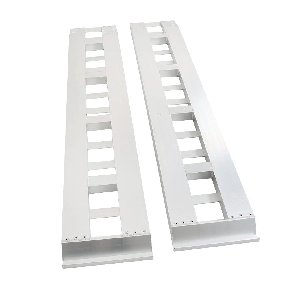 2Pcs Aluminum Trailer Ramps for Truck Car (80" x 15")