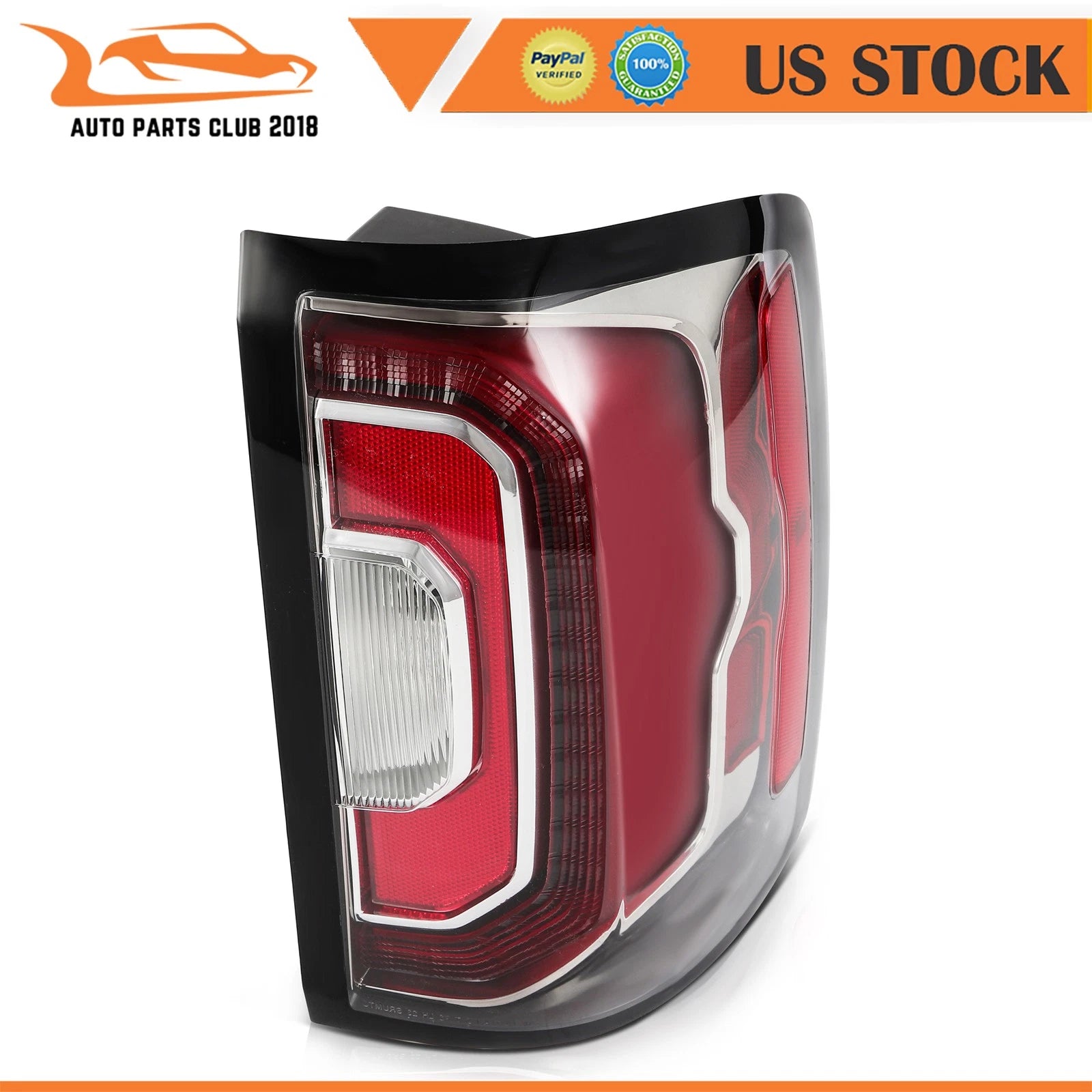 Taillight Assembly Set for GMC Sierra 1500 (2016-2018) Rear Passenger Side