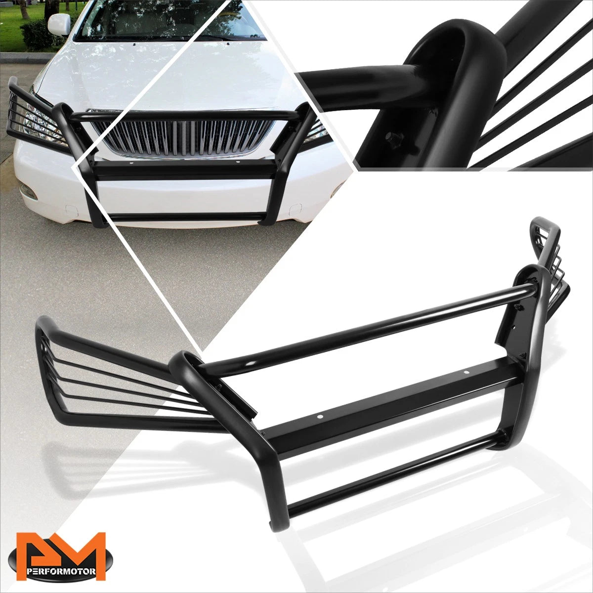 Mild Steel Bumper Brush Grille Guard for RX330/RX350/RX400H (2004–2009)