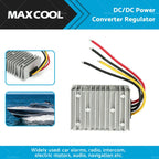 DC/DC Power Converter Regulator 8V-40V 25A 345W Waterproof for Automotive
