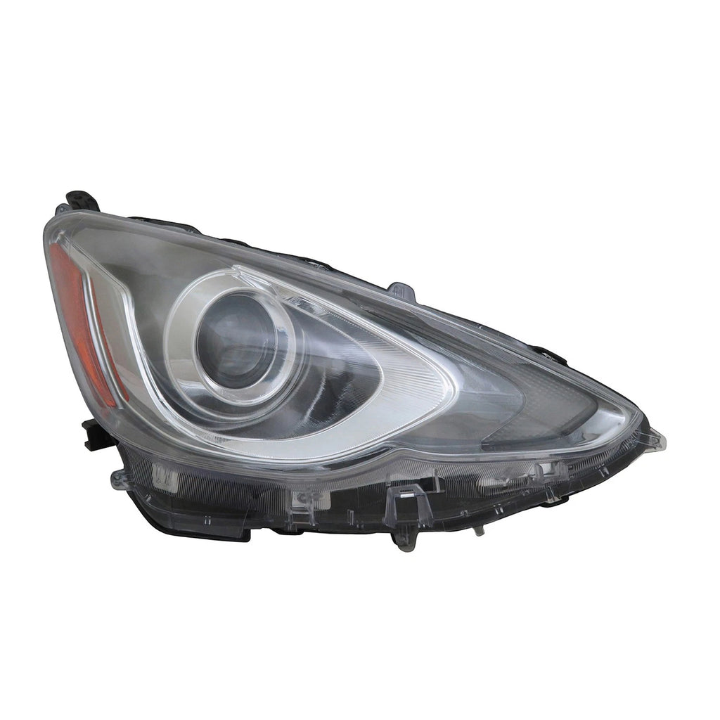 Replacement Passenger Side LED Headlight Assembly for Toyota Prius C (2015–2017)