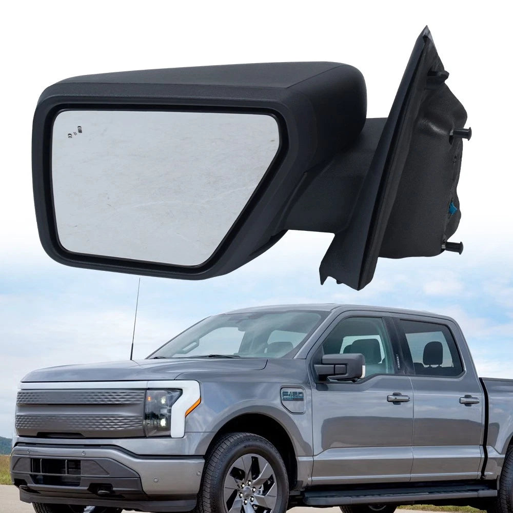 Left Driver Side Turn Signal Door Mirror w/ Camera for Ford F150 (2021–2024)