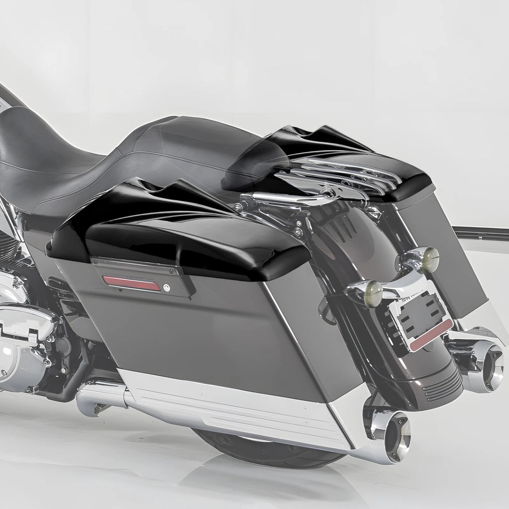 8" Speaker Lids with Tweeter Port for Harley Touring Models (1994–2013)