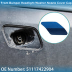 Front Right Washer Nozzle Cover Cap No. 51117422904 for BMW X6 (2015–2019) Blue