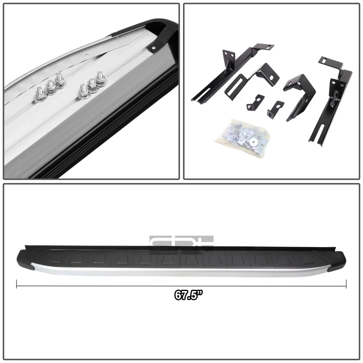 Side Step Bar Nerf Running Board for Toyota RAV4 (2006–2012) 5.75" Wide