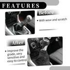 6 Speed Manual Gear Shifter Knob with Cover for Audi A6 C6 4F (2004–2008)