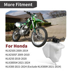 Coolant Reservoir Tank Cap Kit for Kawasaki KLX250S/SF KLX300SM (2009–2024)