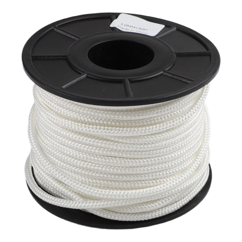 5mm Nylon Recoil Starter Rope 30m for Lawn Mower Chainsaw Brush Cutter
