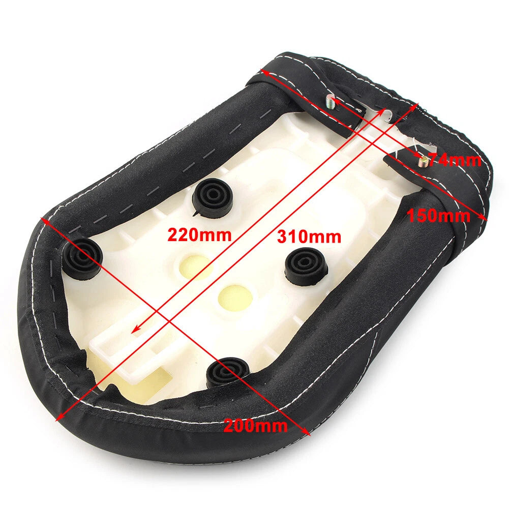 Rear Pillion Passenger Seat Pad Cushion for Yamaha Bolt XV 950 R-Spec (2014–2017)