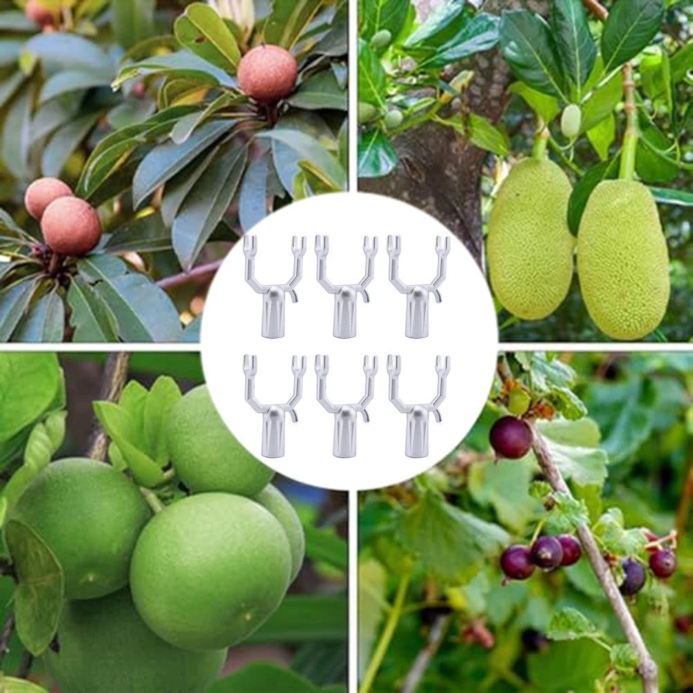 Set of 6 Aluminium Alloy Tree Branch Supports for Healthy Plant Growth
