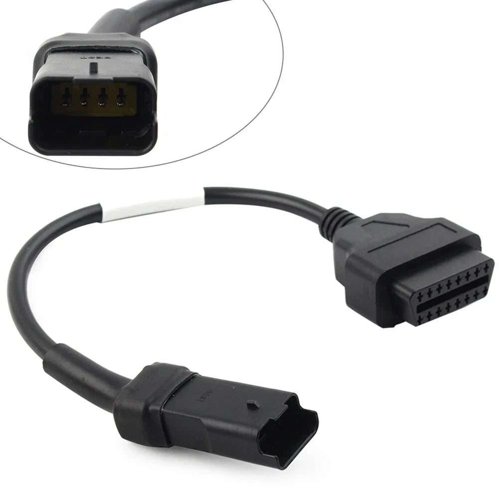 4Pin to 16Pin OBD2 Adapter Cable for Ducati 696 796 (2008-2015)