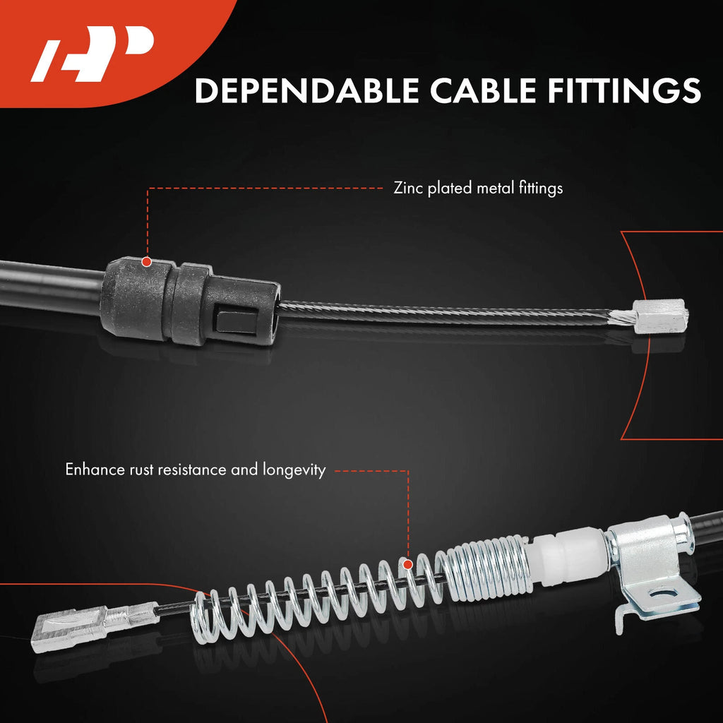 Rear Driver Parking Brake Cable for GMC Sierra 2500 HD, Chevy Silverado