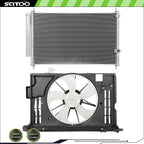 A/C Condenser and Cooling Fan Kit for Toyota Corolla 1.8L L4 (2014–2019)