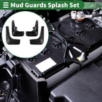 Mud Flaps Splash Guards for Kia K3 (2016–2018) W/ Mount Accessories
