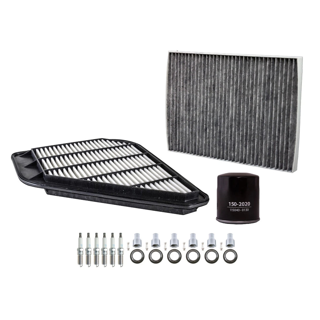 Tune Up Kit with NGK 6 Spark Plugs & Boots for Acadia Enclave Traverse (2007–2017)