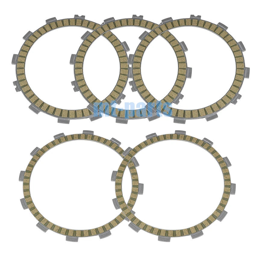 Clutch Friction Disc Plate Kit for Kawasaki EX250 Ninja 250/ER250 Z250 (2015–2017)
